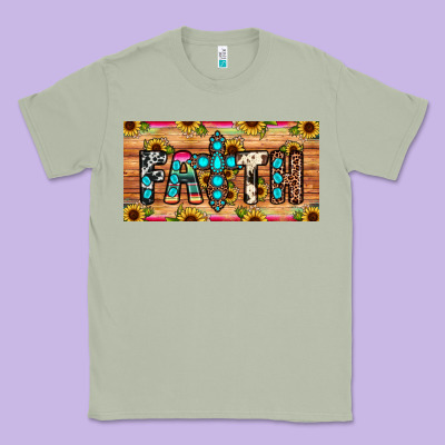 Faith License Plate Classic Tee Designed By Jahusdesignshop