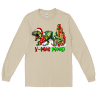 Mushroom T- Rex X-Mas Mood Long Sleeve Tee - RanaPortraitStore