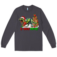 Smoke T- Rex X-Mas Mood Long Sleeve Tee - RanaPortraitStore