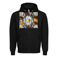 Black western daisy and cowhide tumbler tbs Zipper Hoodie - TumblerDesignByShophia