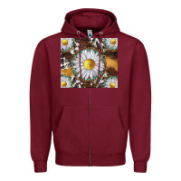 Burgundy western daisy and cowhide tumbler tbs Zipper Hoodie - TumblerDesignByShophia