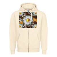 Sandshell western daisy and cowhide tumbler tbs Zipper Hoodie - TumblerDesignByShophia