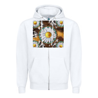 White western daisy and cowhide tumbler tbs Zipper Hoodie - TumblerDesignByShophia