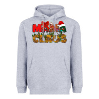Heather Grey Mama claus mother's day Heavyweight Hoodie - HowdyJamesFarm