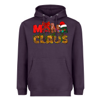 Plum Mama claus mother's day Heavyweight Hoodie - HowdyJamesFarm