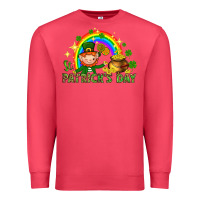 Cardinal St. Patrick's Day Elf with elements Premium Sweatshirt - HowdyJamesFarm