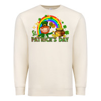 Sandshell St. Patrick's Day Elf with elements Premium Sweatshirt - HowdyJamesFarm
