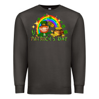 Smoke St. Patrick's Day Elf with elements Premium Sweatshirt - HowdyJamesFarm