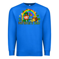 True Royal St. Patrick's Day Elf with elements Premium Sweatshirt - HowdyJamesFarm
