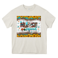 Cream nurse squad tumbler Heavy Core Tee - BundleAndBundleShop