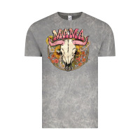 Cloud Rock bullskull mama Vintage Tee - NancyCooperArtShop