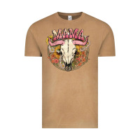 Vintage Camel bullskull mama Vintage Tee - NancyCooperArtShop