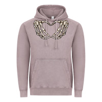 Vintage Zinc skeleton heart Vintage Hoodie - MaliasSmallBusiness