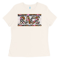 Bone race license plate Ladies Tee - Artiststas