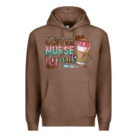 Chestnut coffee nurse repeat Premium Hoodie - CowGirlArtShop