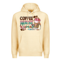 Coffee Nurse Repeat Premium Hoodie | Teevron
