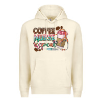 Sandshell coffee nurse repeat Premium Hoodie - CowGirlArtShop