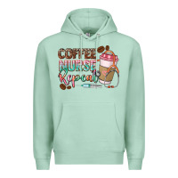 Seafoam coffee nurse repeat Premium Hoodie - CowGirlArtShop