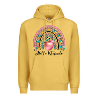 Antique Gold hello 1 st grade Premium Hoodie - JahusDesignShop