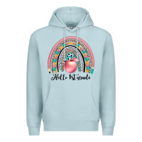 Blue Mist hello 1 st grade Premium Hoodie - JahusDesignShop