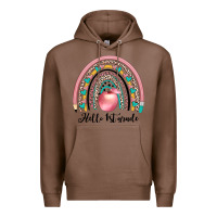 Chestnut hello 1 st grade Premium Hoodie - JahusDesignShop