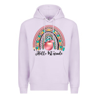 Lilac hello 1 st grade Premium Hoodie - JahusDesignShop
