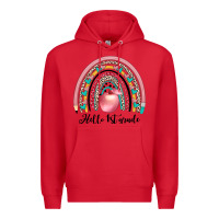 Red hello 1 st grade Premium Hoodie - JahusDesignShop