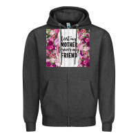 Charcoal Heather first my mother forever my friend tumbler tbs Zipper Hoodie - TumblerDesignByShophia