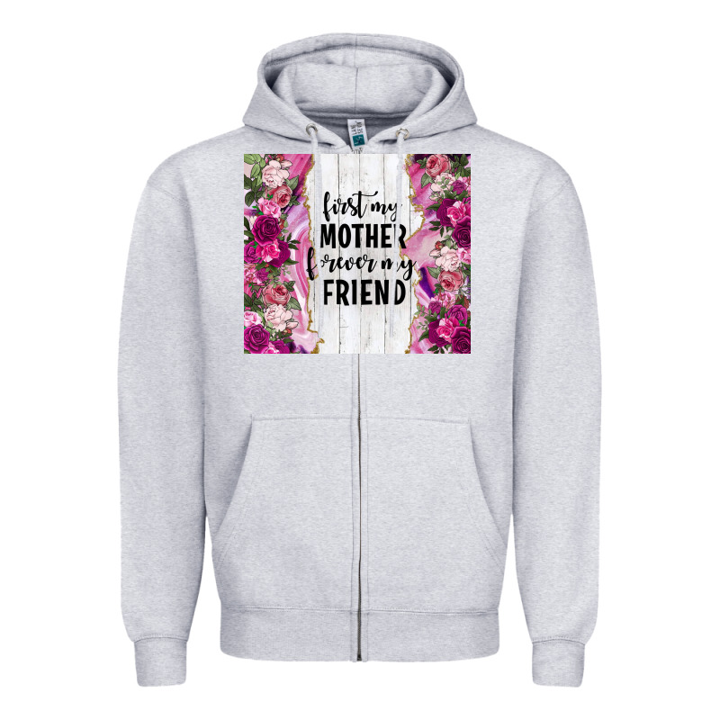 First My Mother Forever My Friend Tumbler Tbs Zipper Hoodie by TumblerDesignByShophia | Teevron