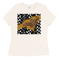 Bone racing glitter leopard Ladies Tee - JahusDesignShop