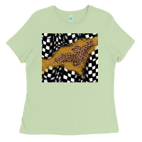 Racing Glitter Leopard Ladies Tee | Teevron