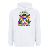 White Nacho average mom Mother's Day Heavyweight Hoodie - HowdyJamesFarm