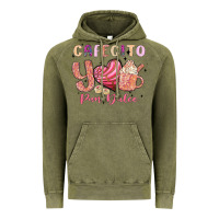 Vintage Olive cafecito y pan dulce Vintage Hoodie - MaliasSmallBusiness