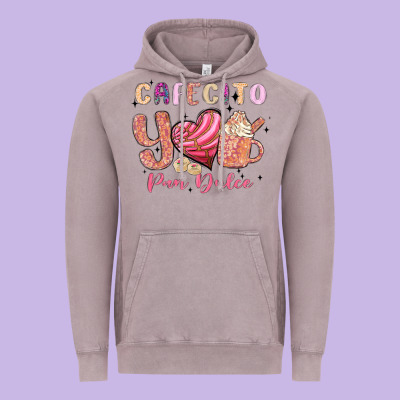 Cafecito Y Pan Dulce Vintage Hoodie Designed By Maliassmallbusiness