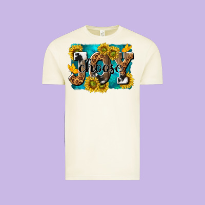 Choose Joy Vintage Tee Designed By Nancycooperartshop