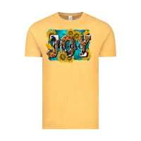 Vintage Mustard choose joy Vintage Tee - NancyCooperArtShop