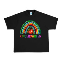 Black rainbow kindergarten Urban Heavy Tee - NancyCooperArtShop