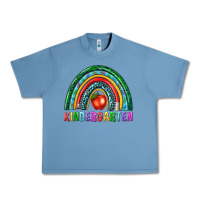Pebble Blue rainbow kindergarten Urban Heavy Tee - NancyCooperArtShop