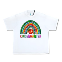 White rainbow kindergarten Urban Heavy Tee - NancyCooperArtShop