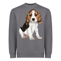 Storm beagle puppy Heavyweight Sweatshirt - LillyAllenDesigns