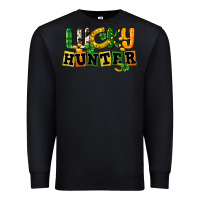 Black Lucky hunter St. Patrick's Day Premium Sweatshirt - CowGirlArtShop