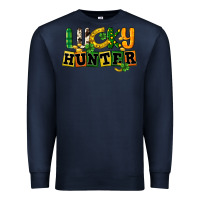 Navy Lucky hunter St. Patrick's Day Premium Sweatshirt - CowGirlArtShop