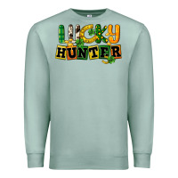 Seafoam Lucky hunter St. Patrick's Day Premium Sweatshirt - CowGirlArtShop