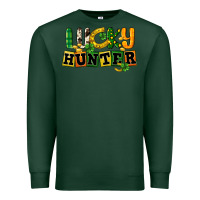 Sports Green Lucky hunter St. Patrick's Day Premium Sweatshirt - CowGirlArtShop