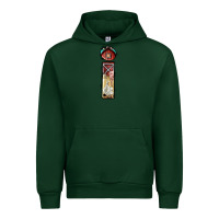 Forest Green farm life alphabet lowercase letters i Urban Hoodie - BundleAndBundleShop