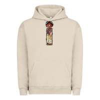 Pigment French Oak farm life alphabet lowercase letters i Urban Hoodie - BundleAndBundleShop