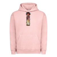 Pigment Salmon farm life alphabet lowercase letters i Urban Hoodie - BundleAndBundleShop