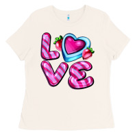 Bone love with strawberry candy Ladies Tee - AdoDesignShop
