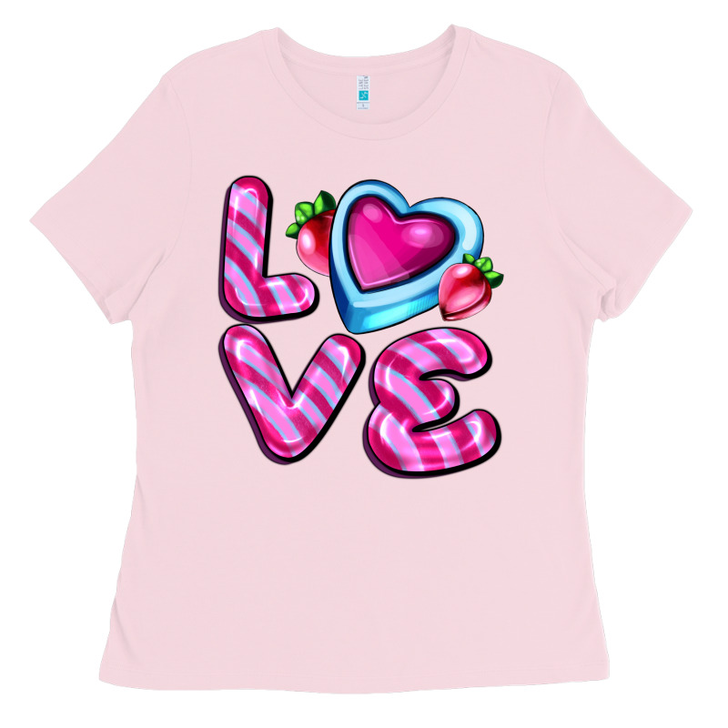 Love With Strawberry Candy Ladies Tee by AdoDesignShop | Teevron