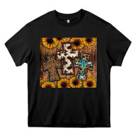 Black cross tumbler Heavy Core Tee - JahusDesignShop
